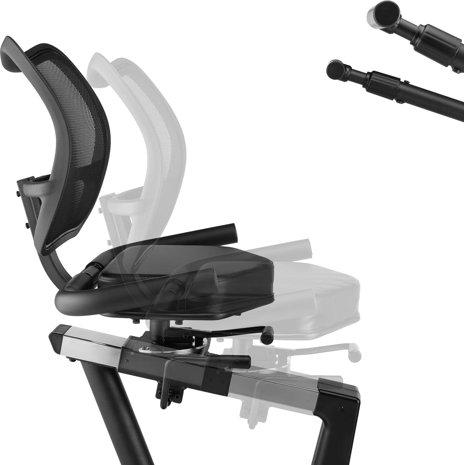 Rower poziomy z obrotowym siedziskiem XBR8000 Gymtek - obrazek 7