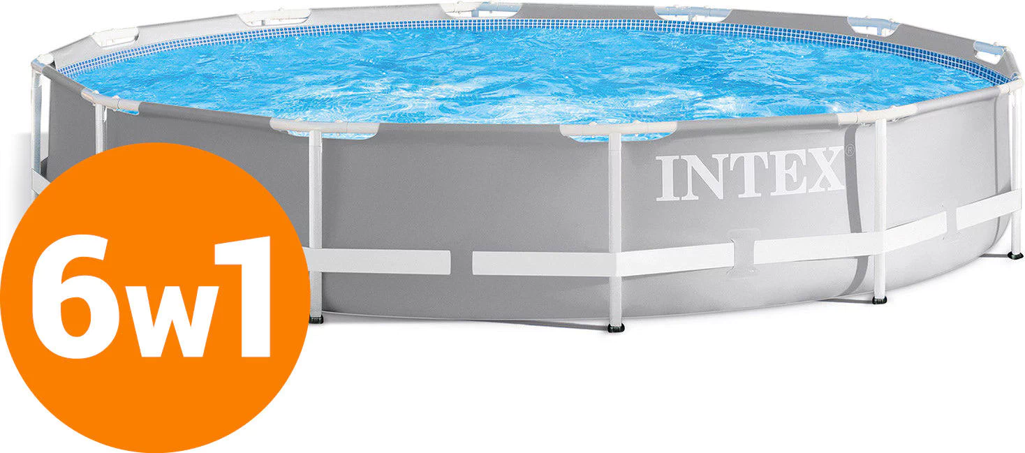 Basen stelażowy Prism Frame 457x107cm Intex - obrazek 7