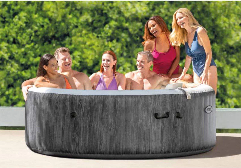 Basen jacuzzi 216x165x71cm Spa Greywdood Deluxe Intex - obrazek 5