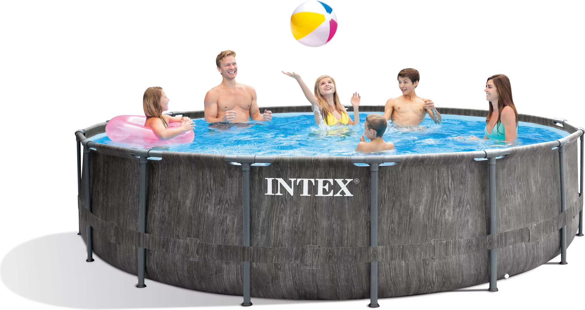 Basen stelażowy Greywood 457x122cm Intex - obrazek 8