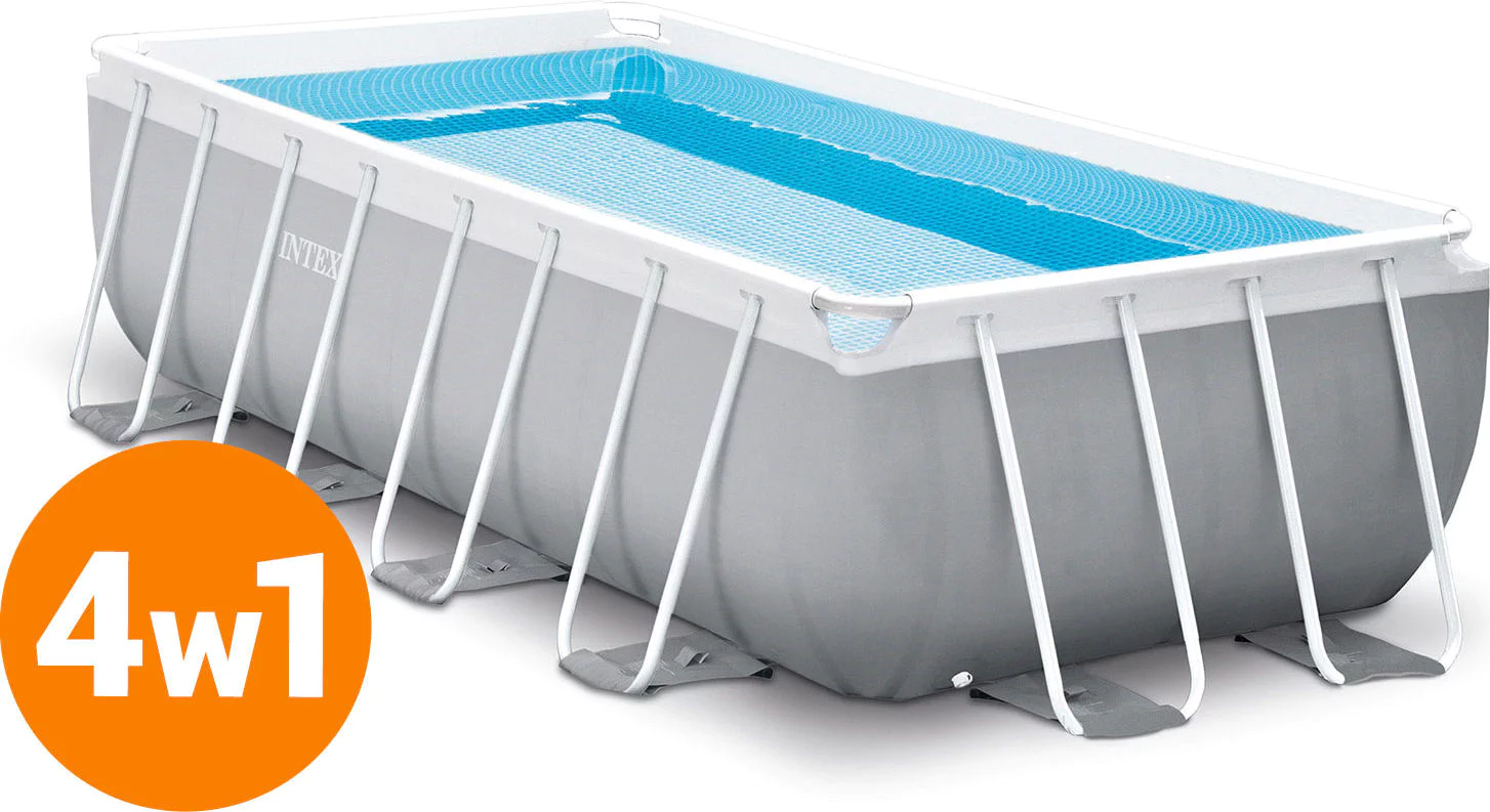 Basen stelażowy Prism Frame 400x200x100cm Intex - obrazek 2