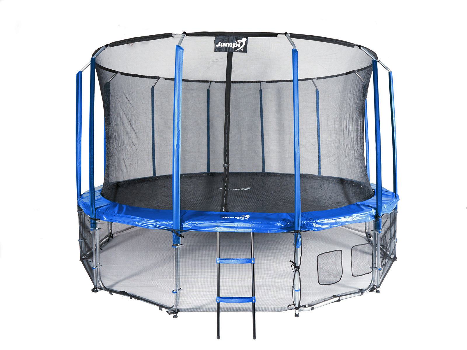 Trampolina-Ogrodowa-Jumpi-487cm-16FT-Maxy-Comfort-Niebieska-Z-Wewnetrzna-Siatka
